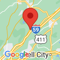 Map of Springville, AL US
